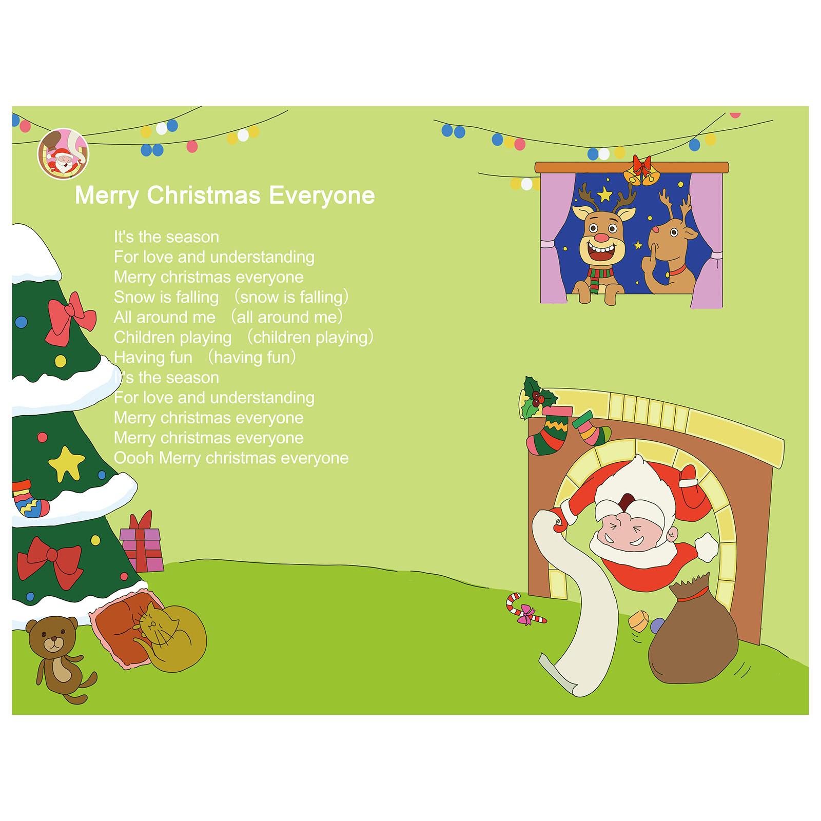 Baby Nursery Rhymes - Interaktives Kinder-Soundbuch Feiertage 10 Lieder Weihnachtsschlaflieder