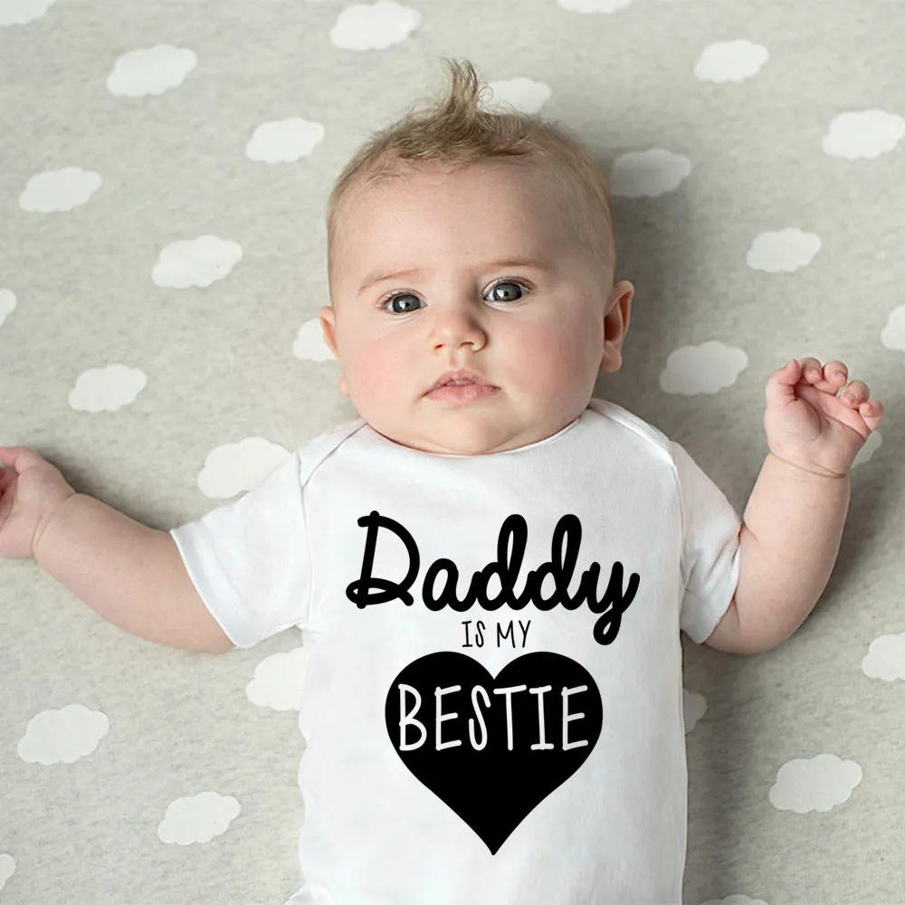 Daddy Is My Bestie Niedliche B – Baby Nursery Ideas Boy Bewertung und Preis