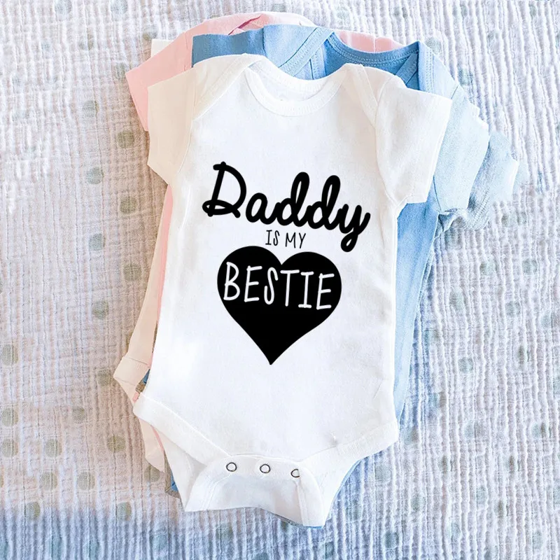 Daddy Is My Bestie Niedliche B – Baby Nursery Ideas Boy Bewertung und Preis