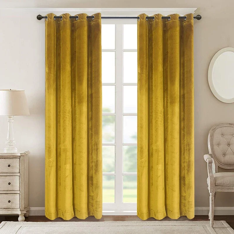 Moderne Samtvorhänge für Wohnz – Blackout Curtain Nursery Bewertung und Preis