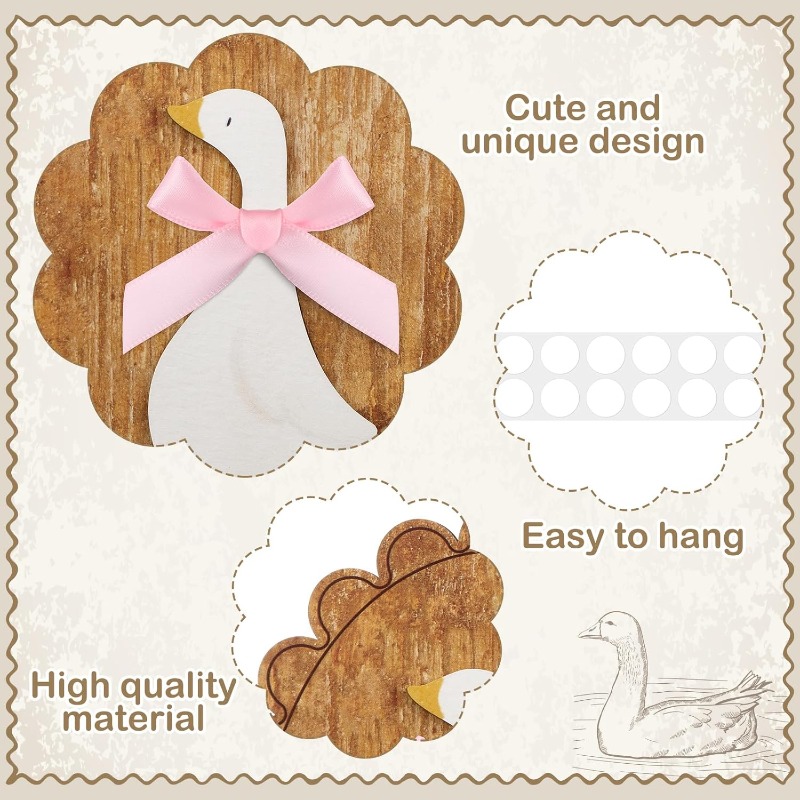 Skurrile Vintage-Gänse-Wandkun – Baby Nursery Vintage Decor Bewertung und Preis