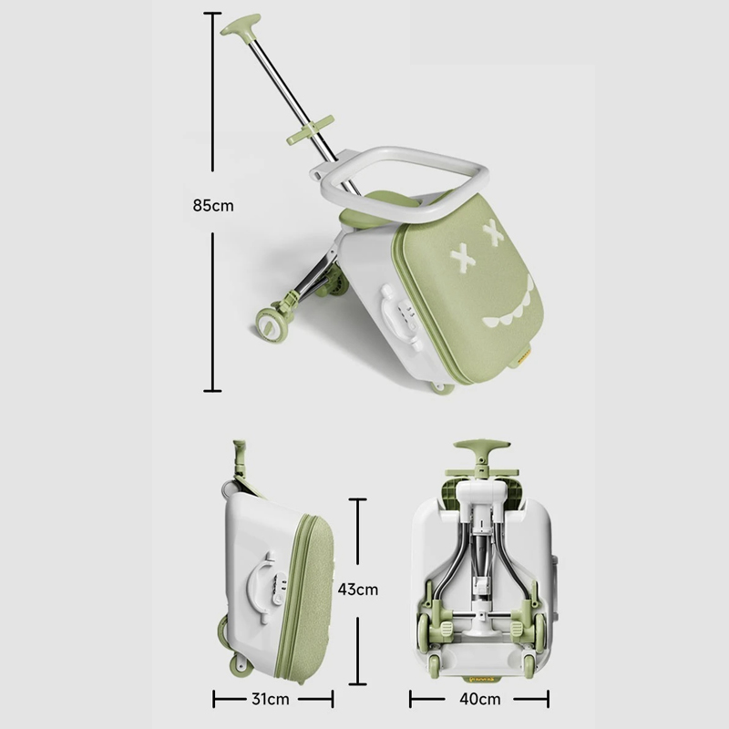 Kinder-Reisekoffer zum Fahren  – Baby Nursery Trolley Bewertung und Preis