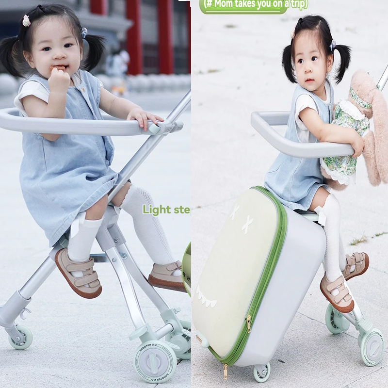 Kinder-Reisekoffer zum Fahren  – Baby Nursery Trolley Bewertung und Preis