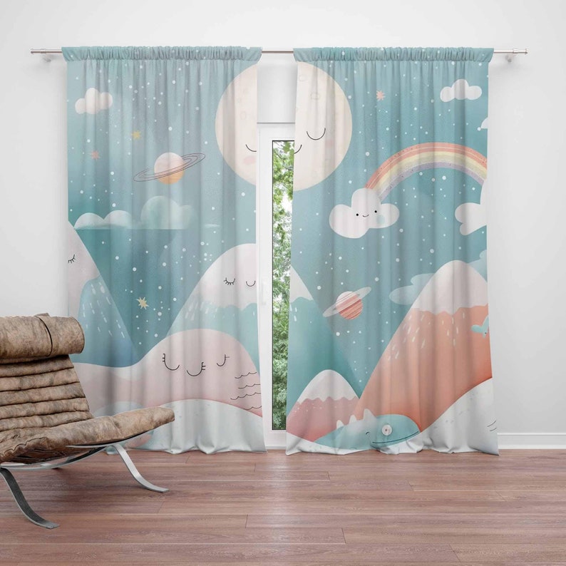 Berg Regenbogen Baby Kinderzim – Baby Nursery Curtains Bewertung und Preis