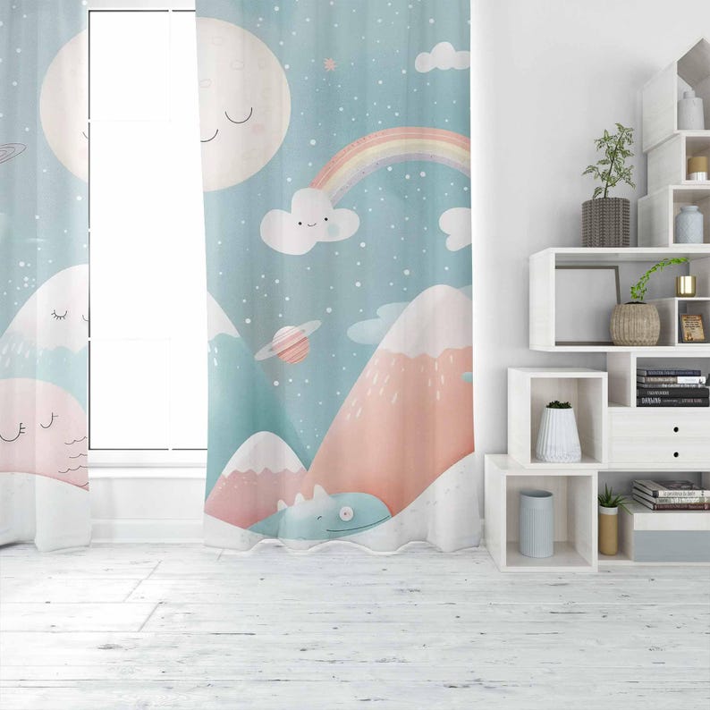 Berg Regenbogen Baby Kinderzim – Baby Nursery Curtains Bewertung und Preis