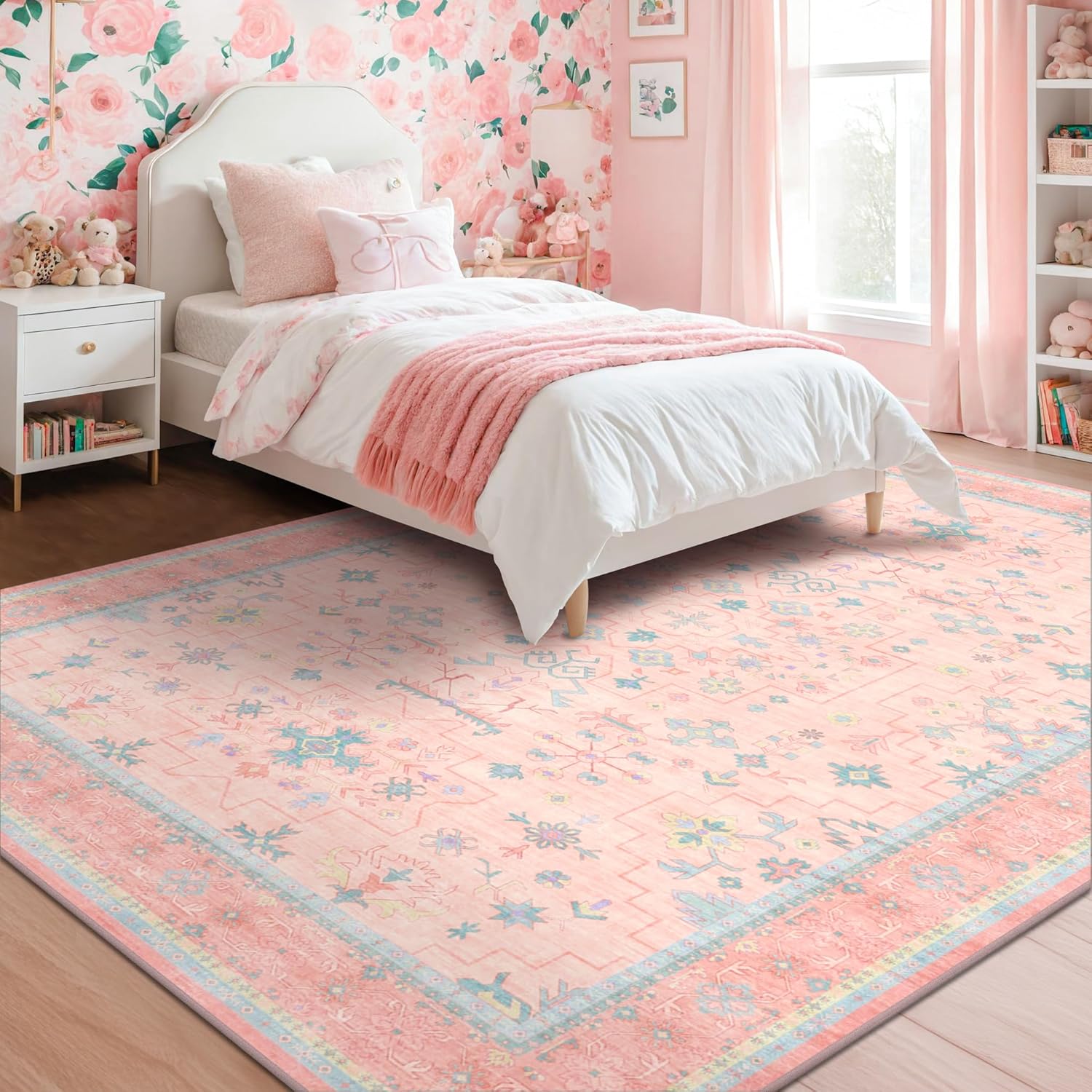 Rosa Teppiche für Schlafzimmer – Baby Nursery Vintage Decor Bewertung und Preis