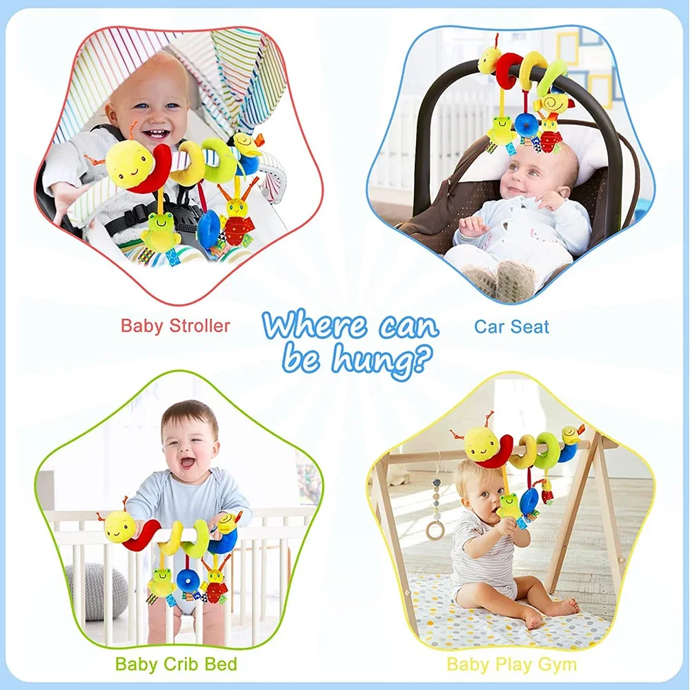 Spirale Kinderwagen Spielzeug  – Baby Nursery Trolley Bewertung und Preis