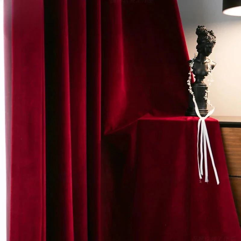 Nordic Moderne Burgund Rot Lux – Blackout Curtain Nursery Bewertung und Preis