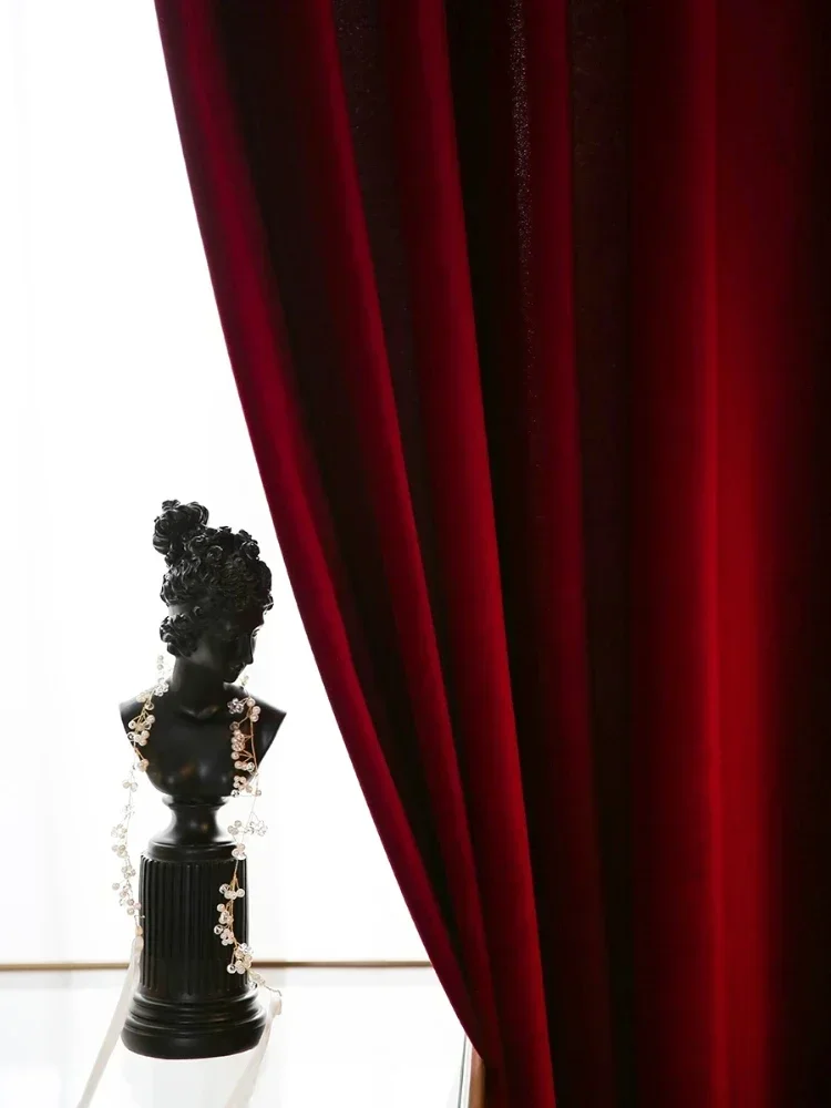 Nordic Moderne Burgund Rot Lux – Blackout Curtain Nursery Bewertung und Preis