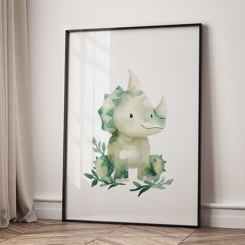 Cartoon-Dinosaurier-Dschungel  – Baby Nursery Jungle Bewertung und Preis