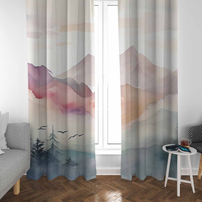 Mountain Forest Kinderzimmer V – Baby Nursery Curtains Bewertung und Preis