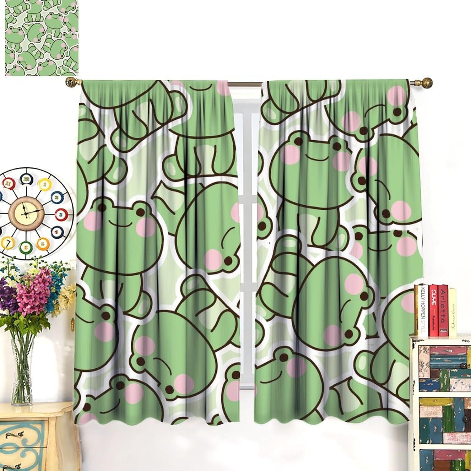Niedliche Vorhänge mit grünem  – Baby Nursery Curtains Bewertung und Preis