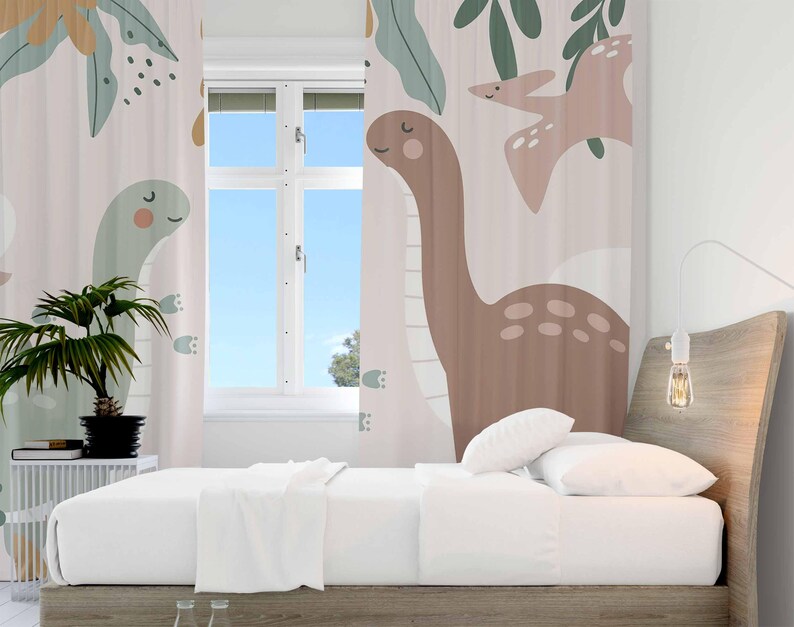 Dinosaurier Kinderzimmer Vorhä – Baby Nursery Curtains Bewertung und Preis