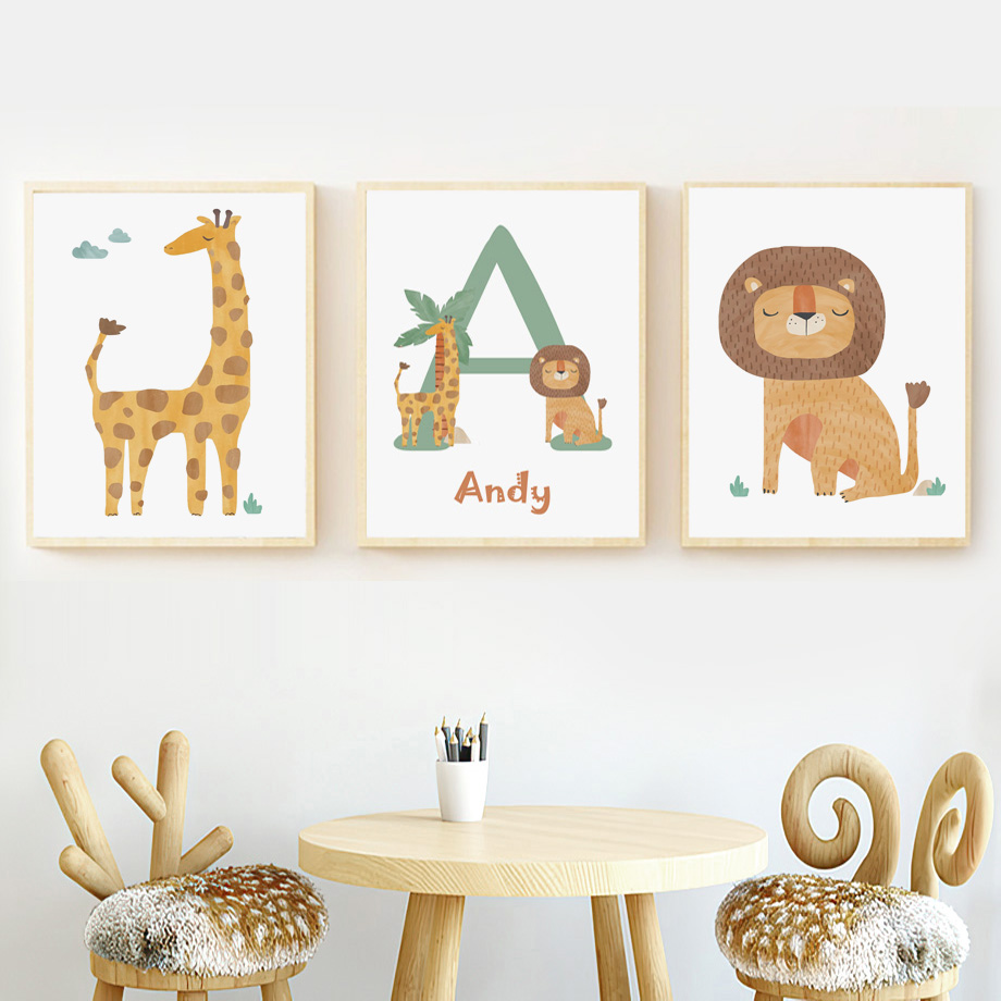 Dschungel Giraffe Löwe Leopard – Baby Nursery Jungle Bewertung und Preis