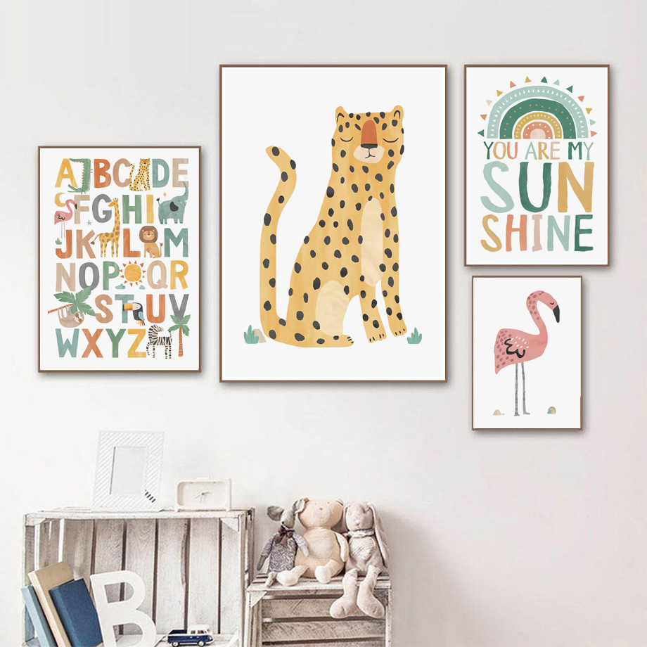 Dschungel Giraffe Löwe Leopard – Baby Nursery Jungle Bewertung und Preis