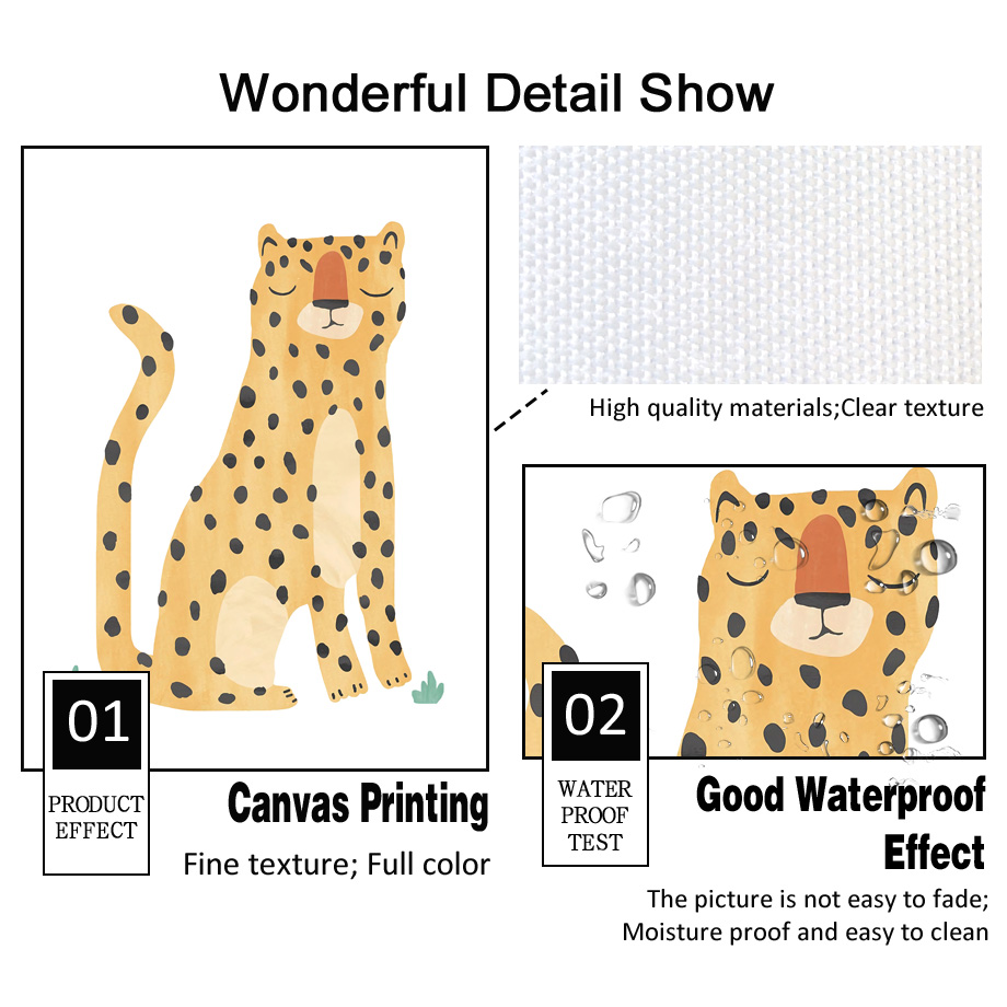 Dschungel Giraffe Löwe Leopard – Baby Nursery Jungle Bewertung und Preis