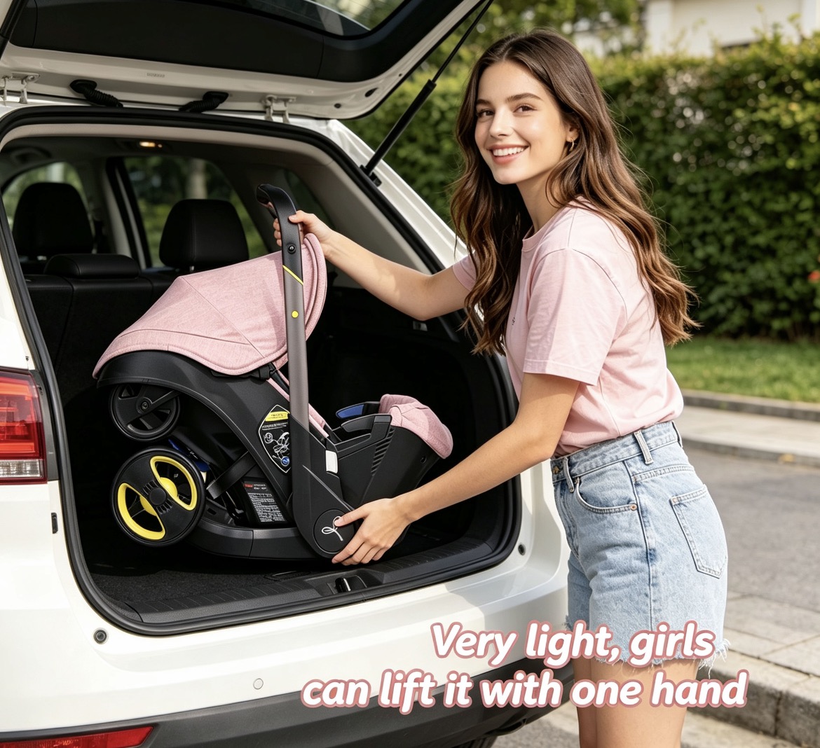 Baby-Kinderwagen 2-in-1 mit Ba – Baby Nursery Trolley Bewertung und Preis