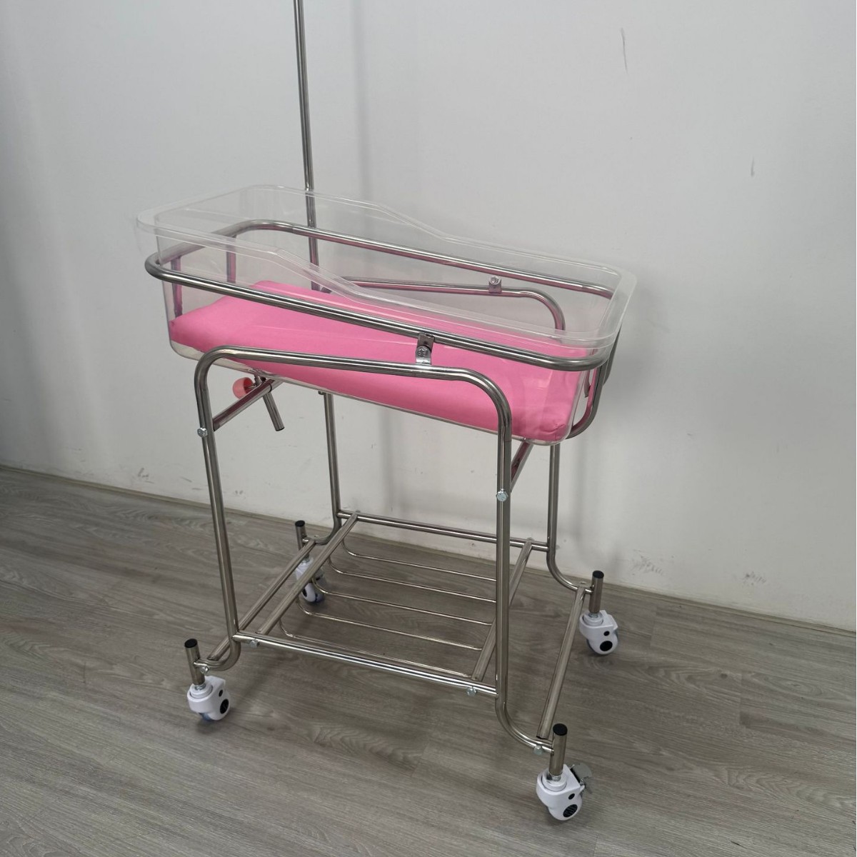 Edelstahl-Babybett-Trolley mit – Baby Nursery Trolley Bewertung und Preis