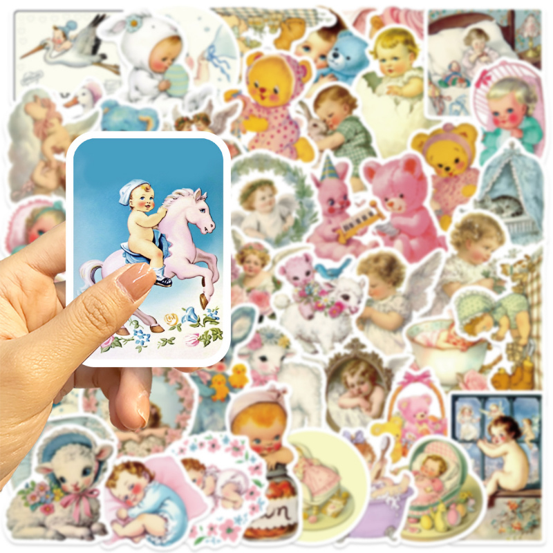 50 Stück Vintage Baby-Aufklebe – Baby Nursery Vintage Decor Bewertung und Preis
