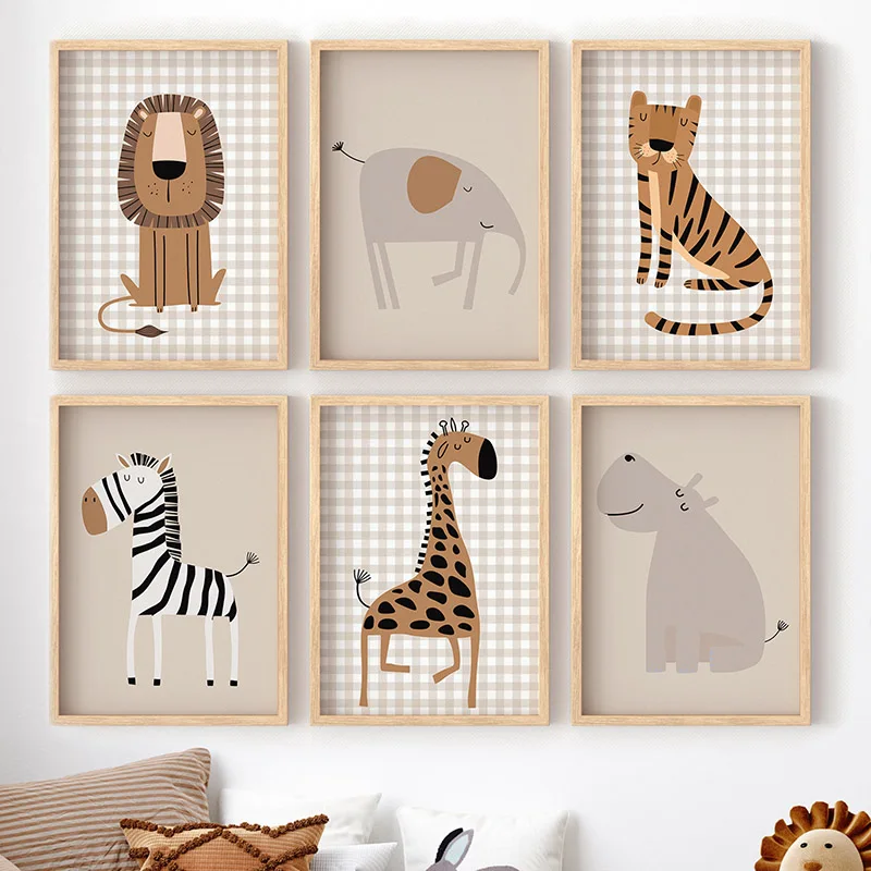 1 Stück Rahmenloses Lebendiges – Baby Nursery Jungle Bewertung und Preis