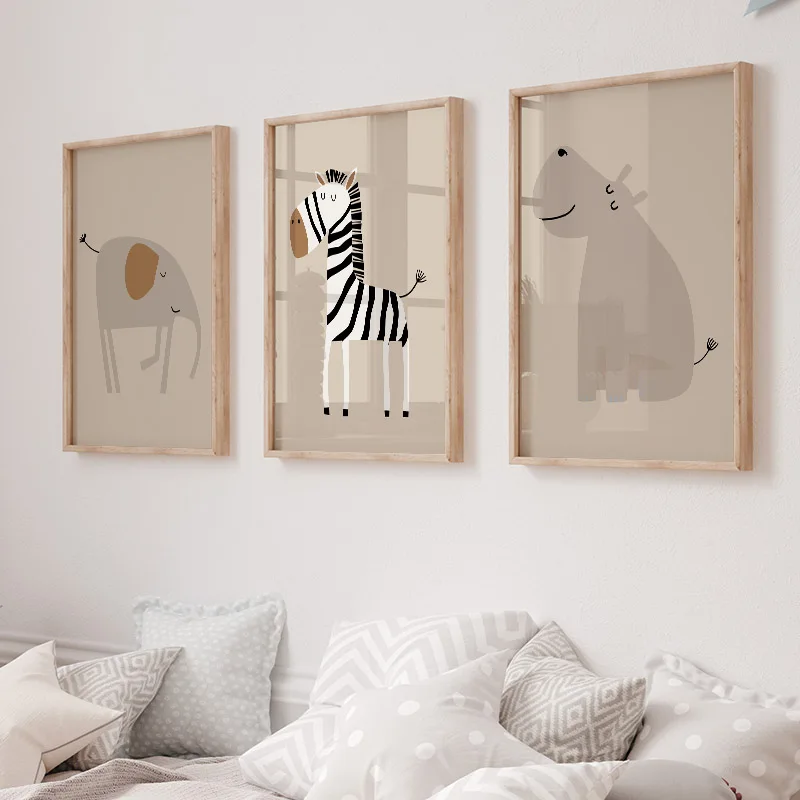 1 Stück Rahmenloses Lebendiges – Baby Nursery Jungle Bewertung und Preis