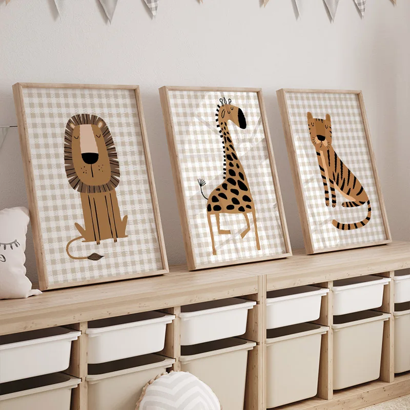 1 Stück Rahmenloses Lebendiges – Baby Nursery Jungle Bewertung und Preis