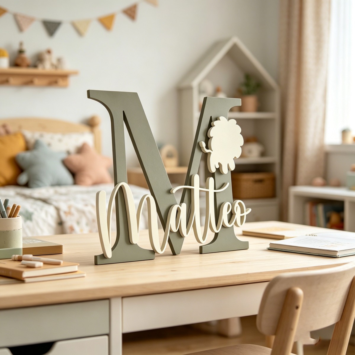1 Stück personalisierte Namens – Baby Nursery In Bewertung und Preis