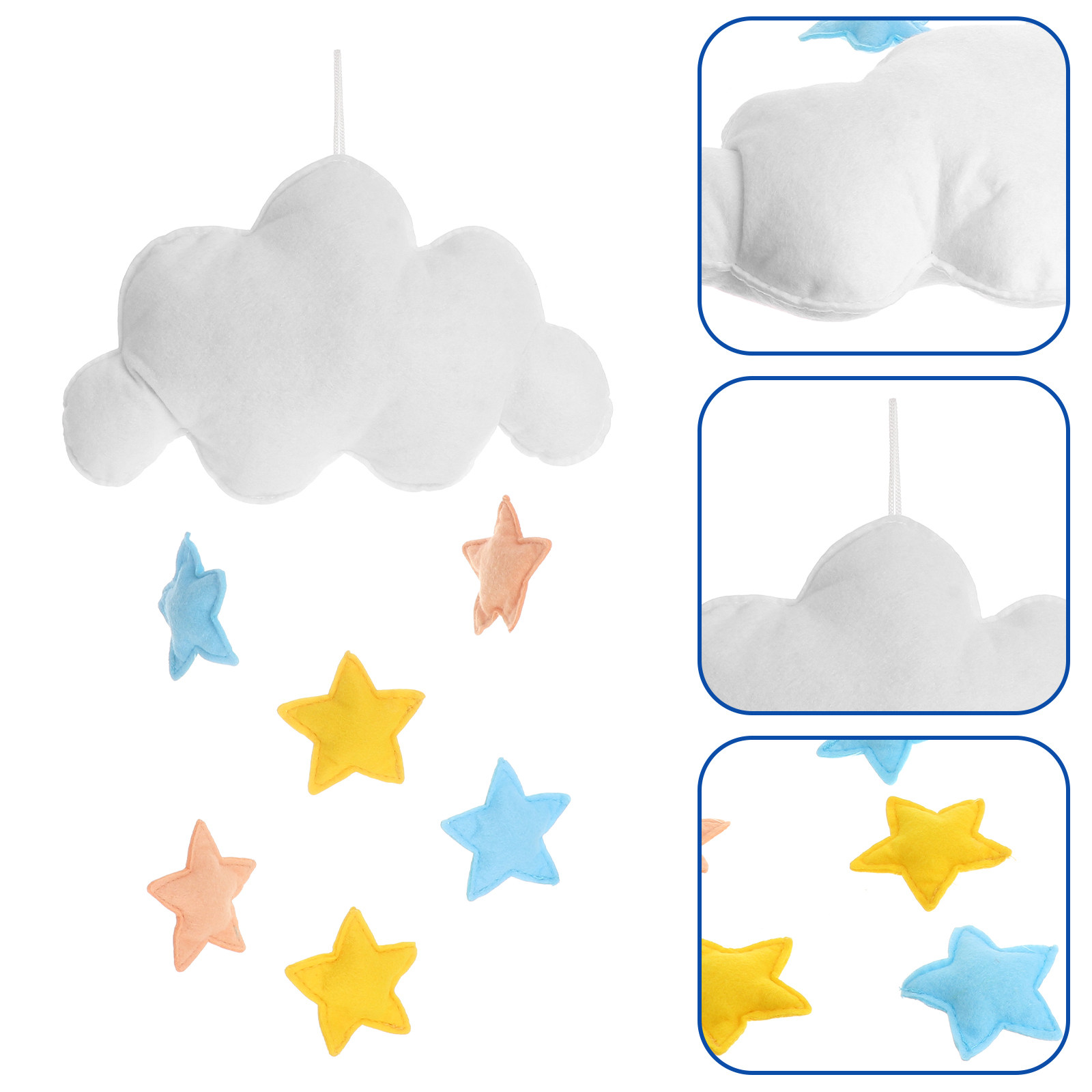 Wolken-Regentropfen-Hängedekor – Baby Nursery Crib Bewertung und Preis