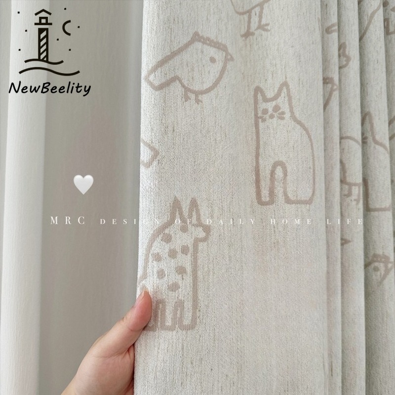 Baumwolle und Leinen Cartoon V – Blackout Curtain Nursery Bewertung und Preis