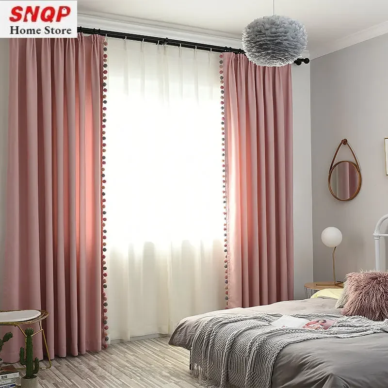 Rosa Verdunkelungsvorhänge für – Blackout Curtain Nursery Bewertung und Preis