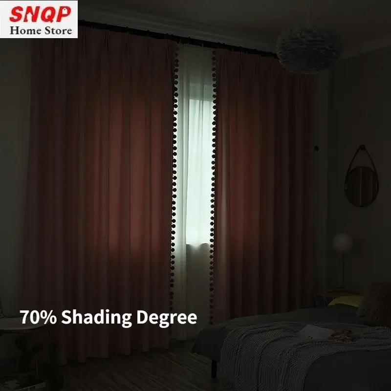 Rosa Verdunkelungsvorhänge für – Blackout Curtain Nursery Bewertung und Preis