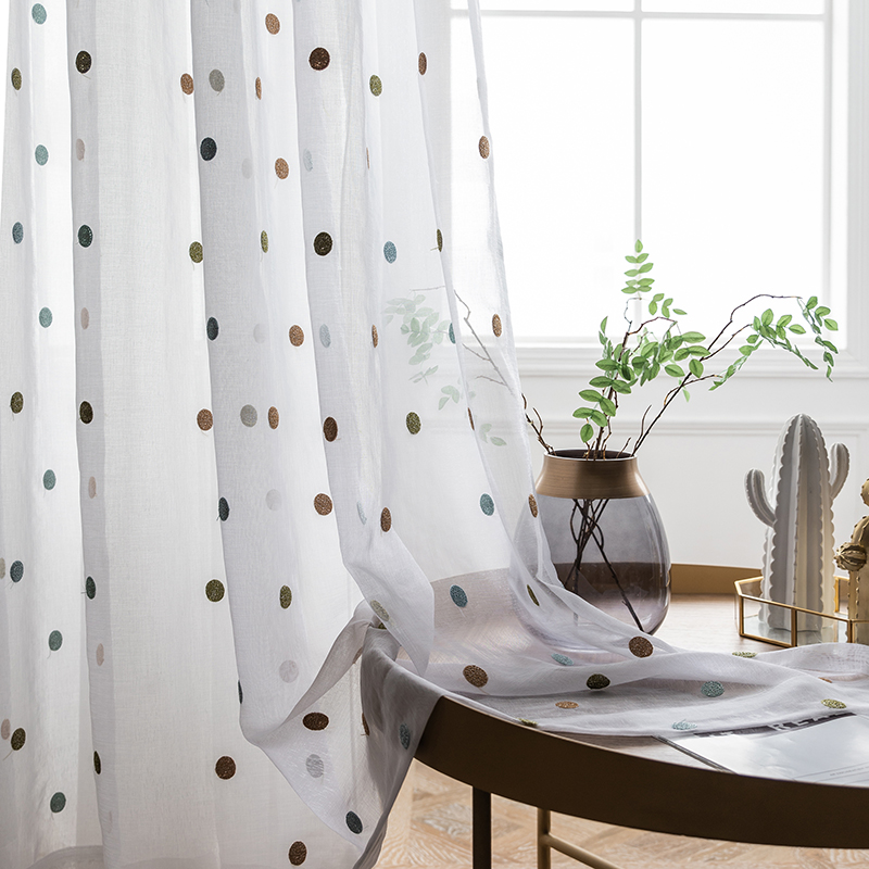 Bunte Kreis Stickerei Gardinen – Blackout Curtain Nursery Bewertung und Preis