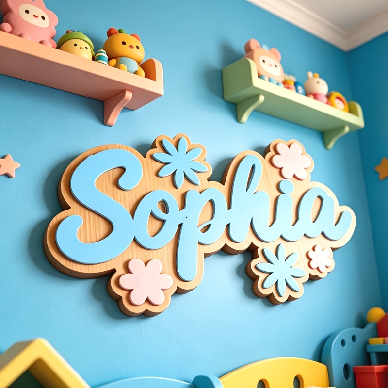 Personalisiertes Namensschild  – Baby Nursery In Bewertung und Preis