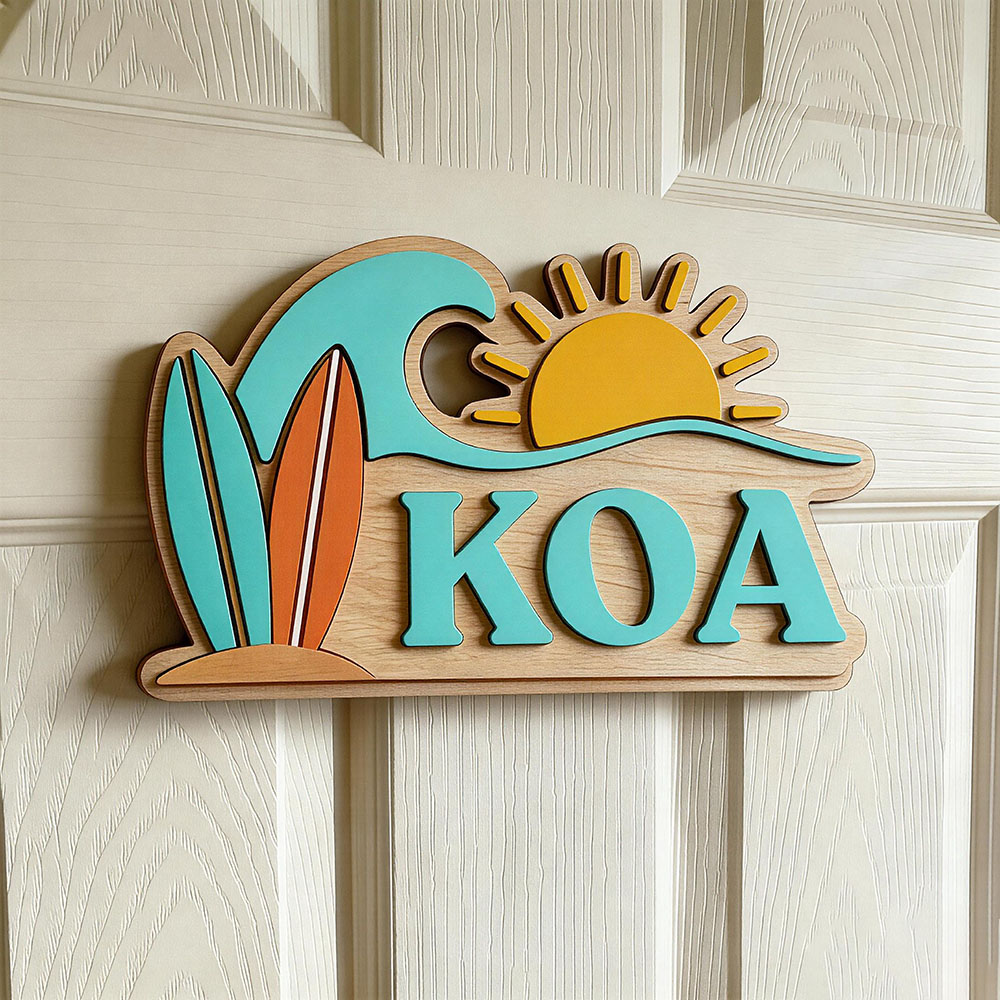 Personalisiertes Strandwellen- – Baby Nursery In Bewertung und Preis
