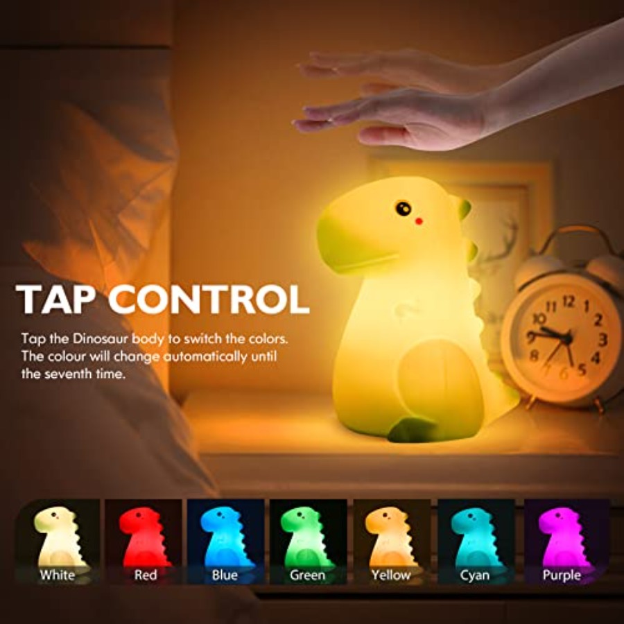 LED-Dinosaurier-Nachtlicht mit – Baby Nursery Colors Bewertung und Preis