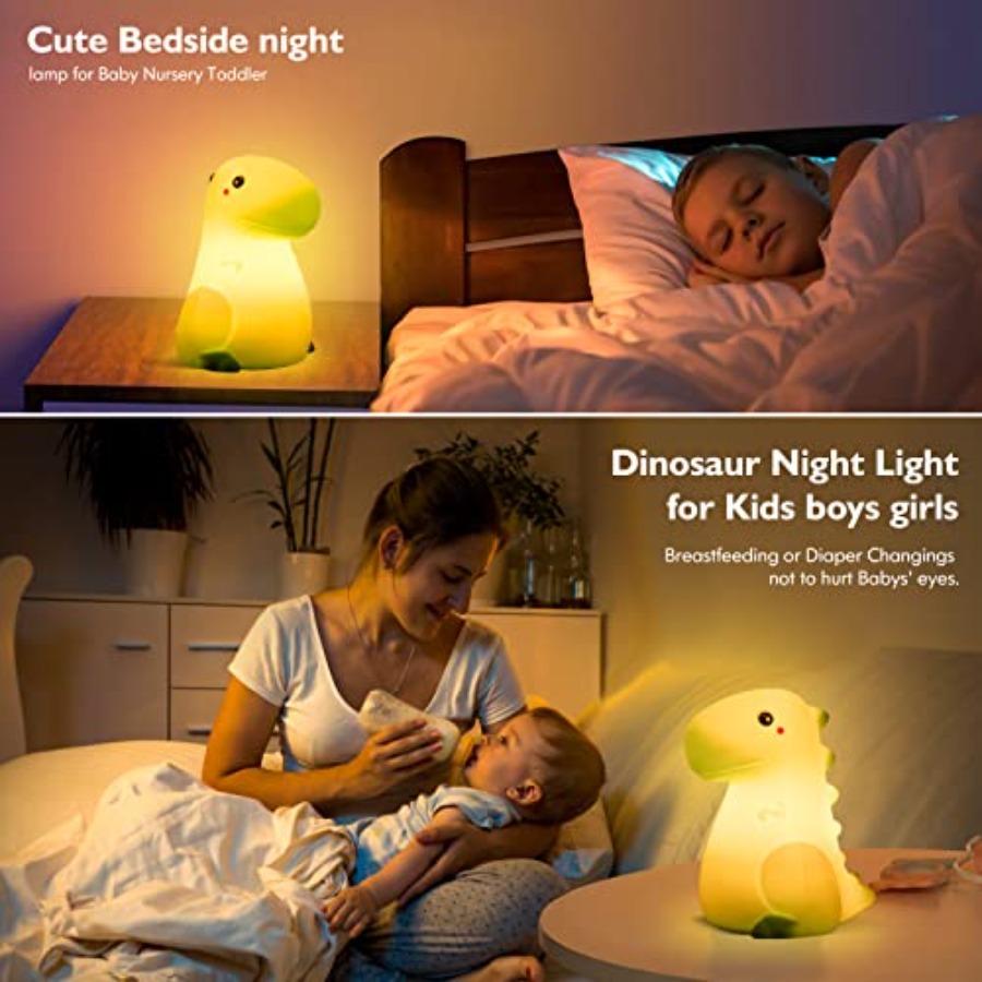 LED-Dinosaurier-Nachtlicht mit – Baby Nursery Colors Bewertung und Preis